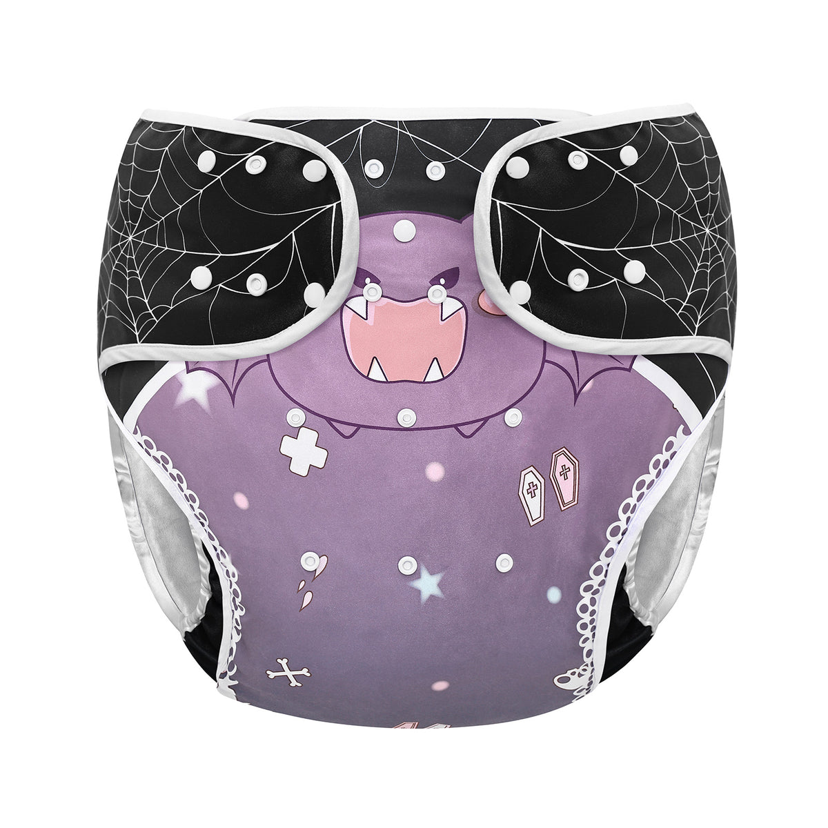 Landofgenie Cute ABDL Diaper Cover - Bat