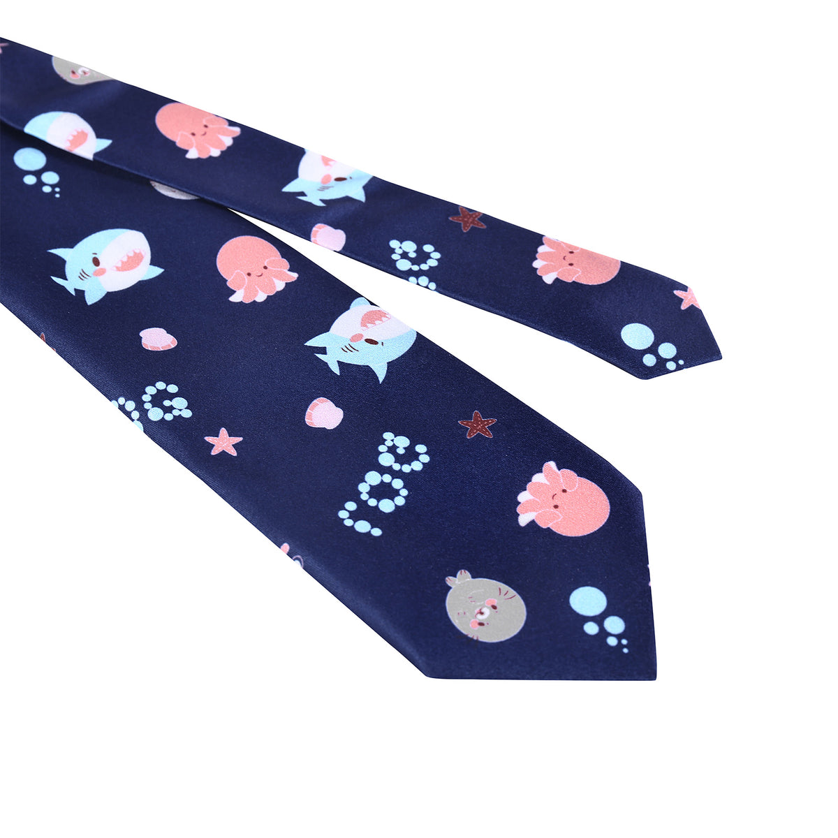 Landofgenie Printed Tie - Ocean animals