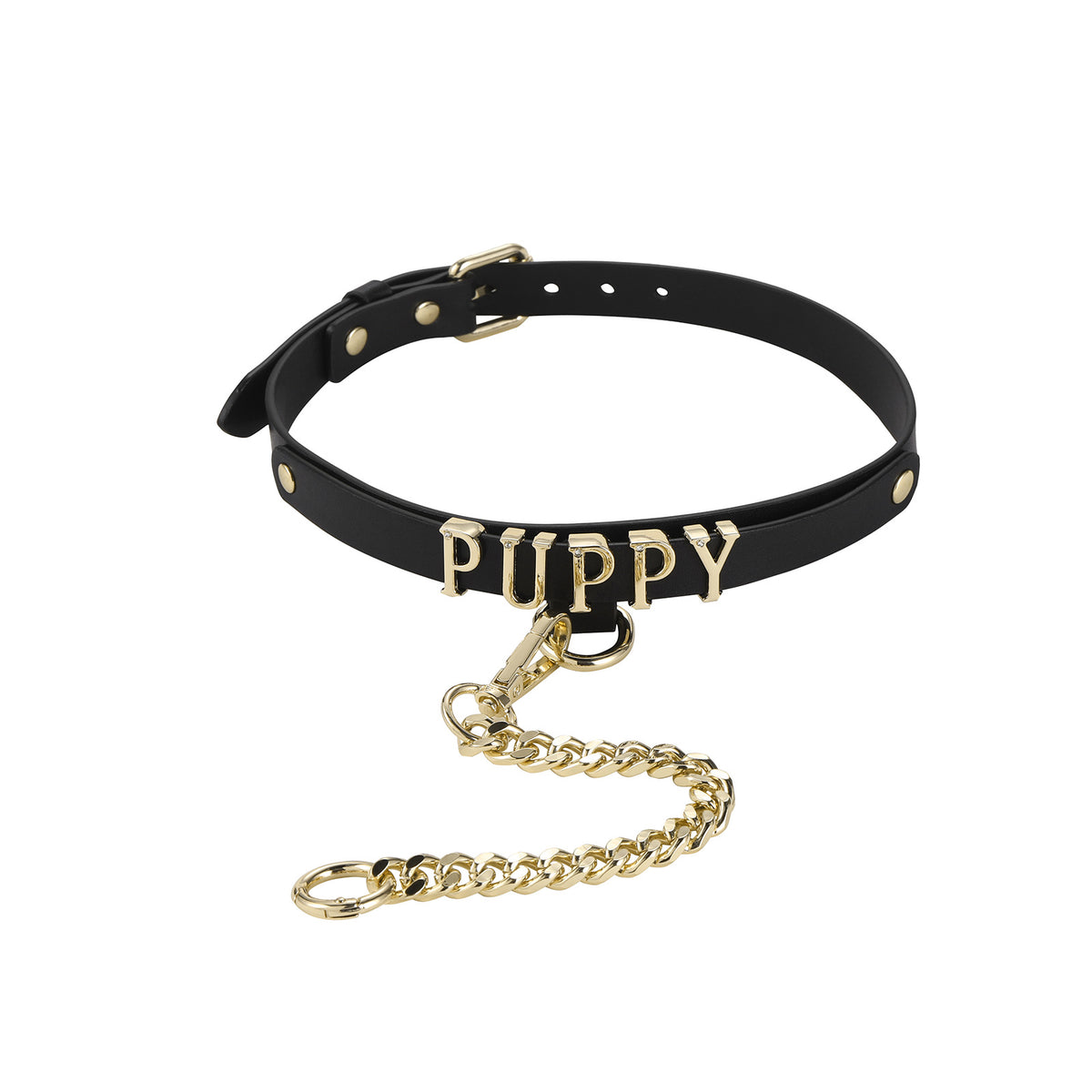 Landofgenie Adjustable PU Leather Decorative Collar