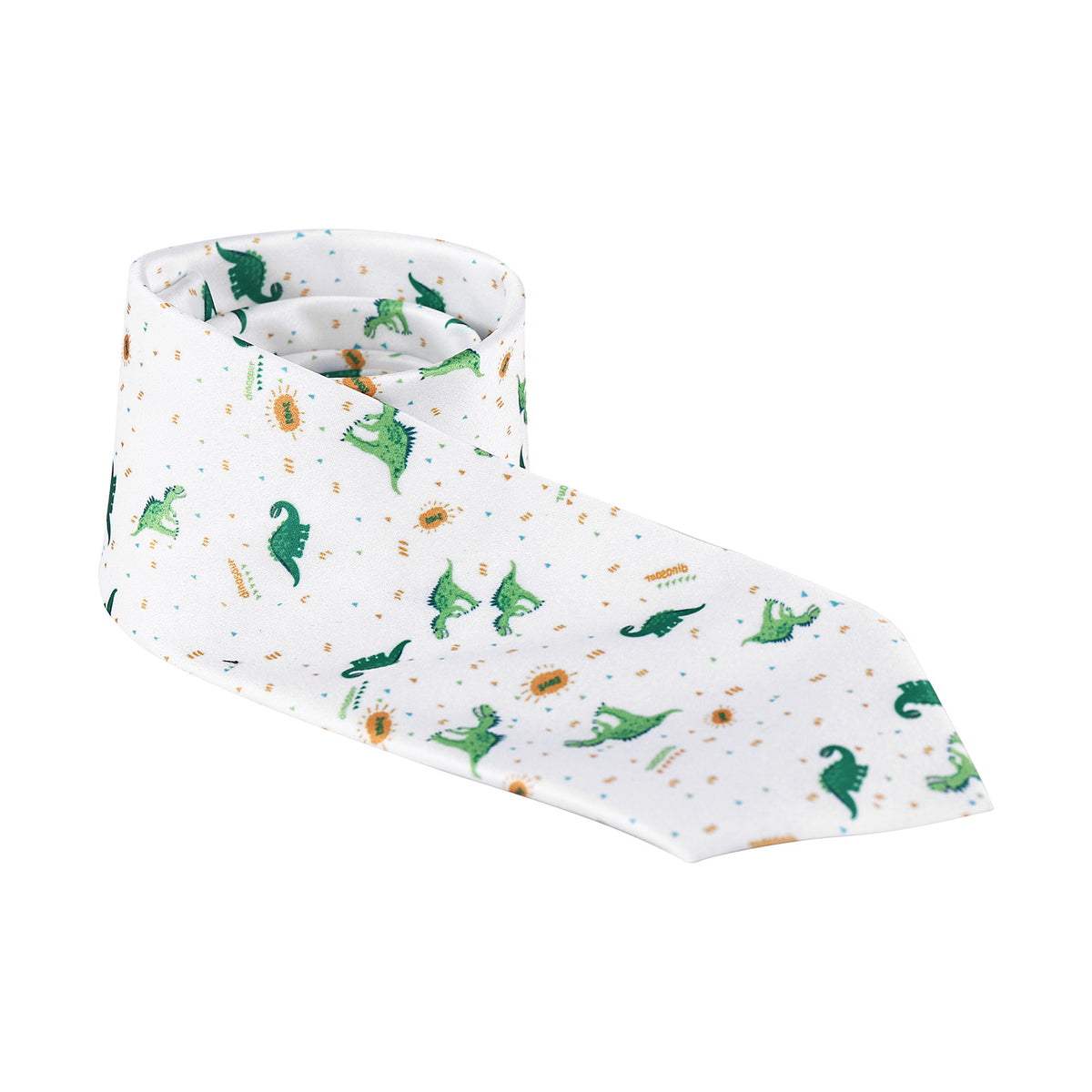 Landofgenie Printed Tie - Ancient dinosaurs