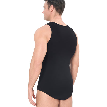 Landofgenie Mens Cotton Soft Ribbed Onesie - Black