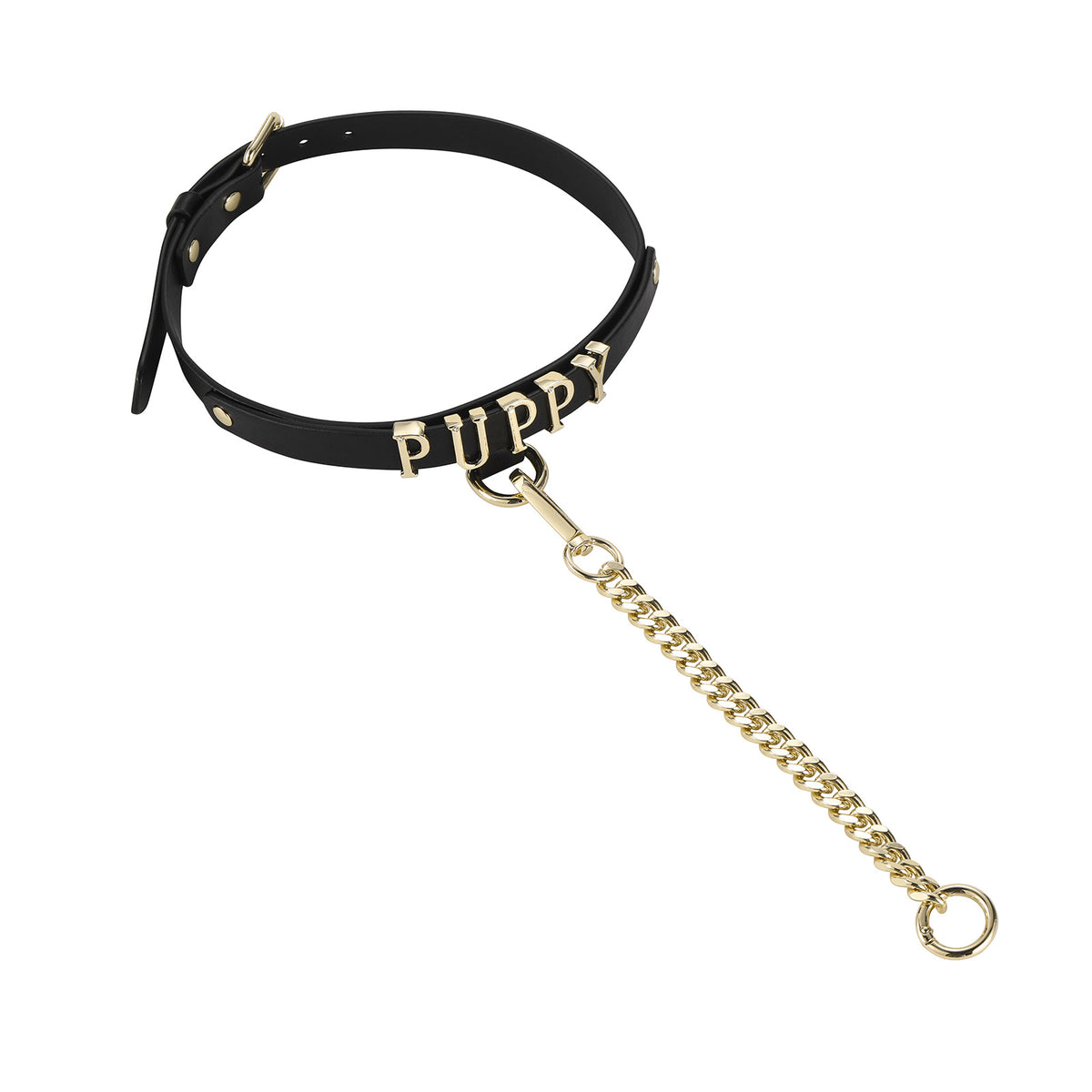 Landofgenie Adjustable PU Leather Decorative Collar