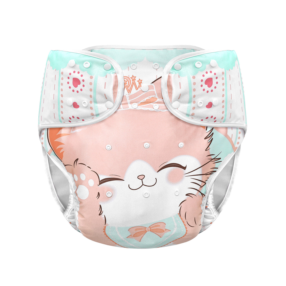 Landofgenie Cute ABDL Diaper Cover - Kitten