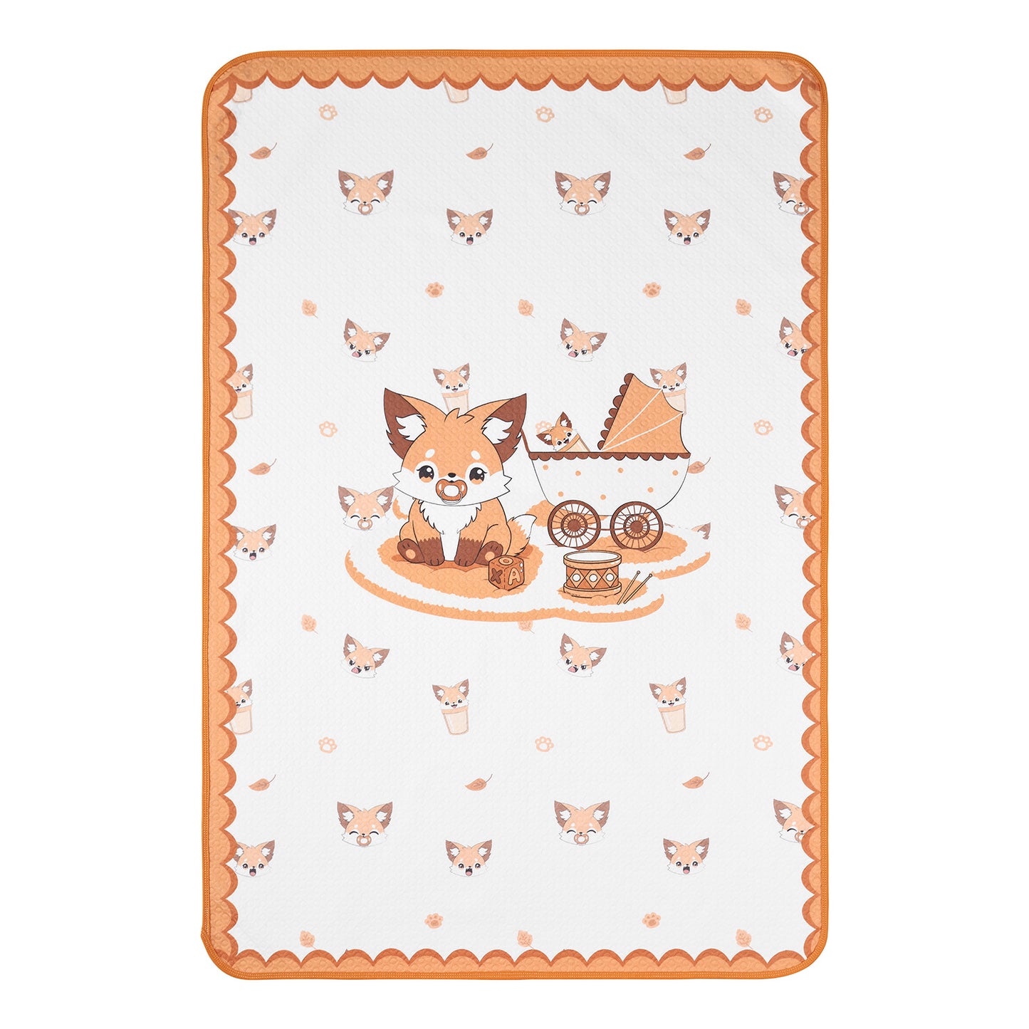 Landofgenie Adult Diaper Changing Pad 30 x 45.5 inches - Fox
