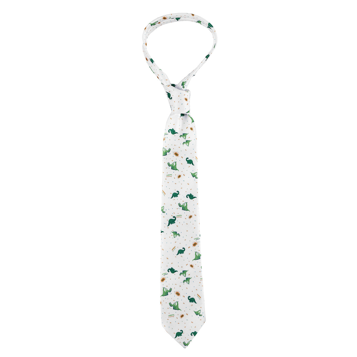 Landofgenie Printed Tie - Ancient dinosaurs