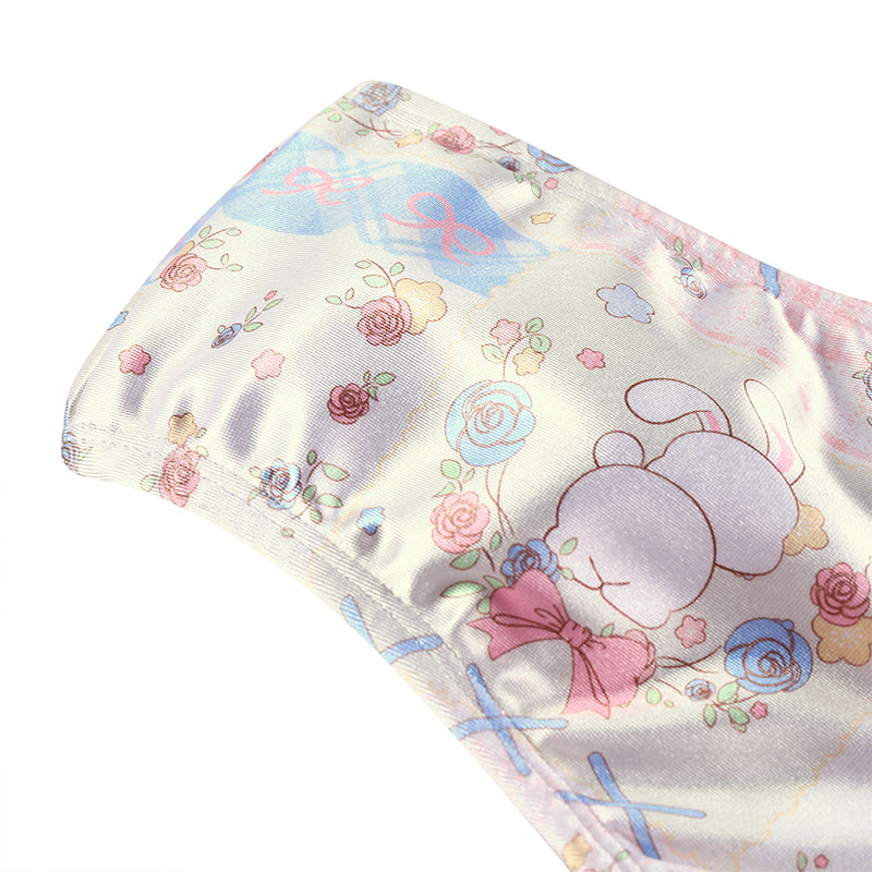 Landofgenie No gender hiding Thong Tucking Gaff Panties - Garden Bunny