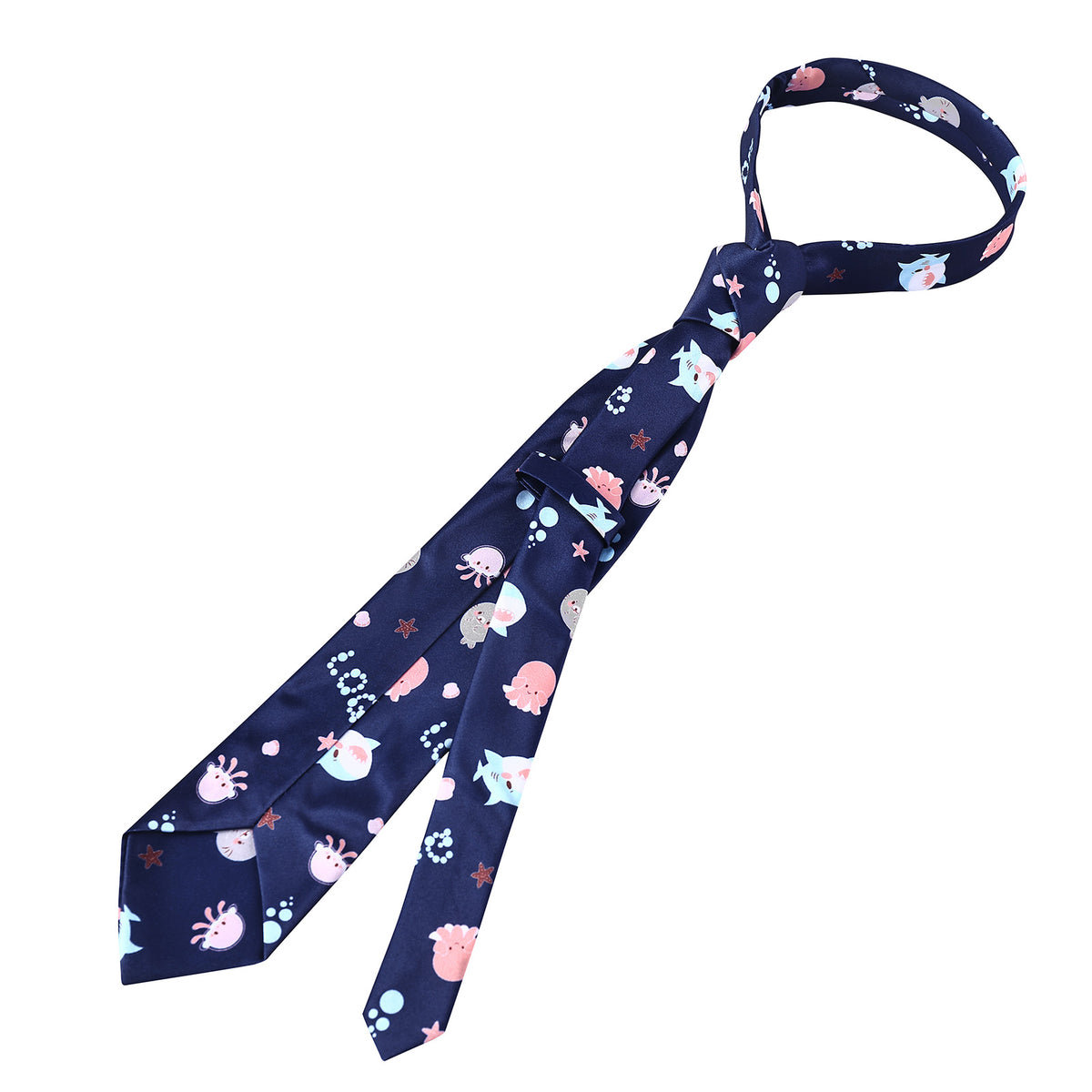 Landofgenie Printed Tie - Ocean animals