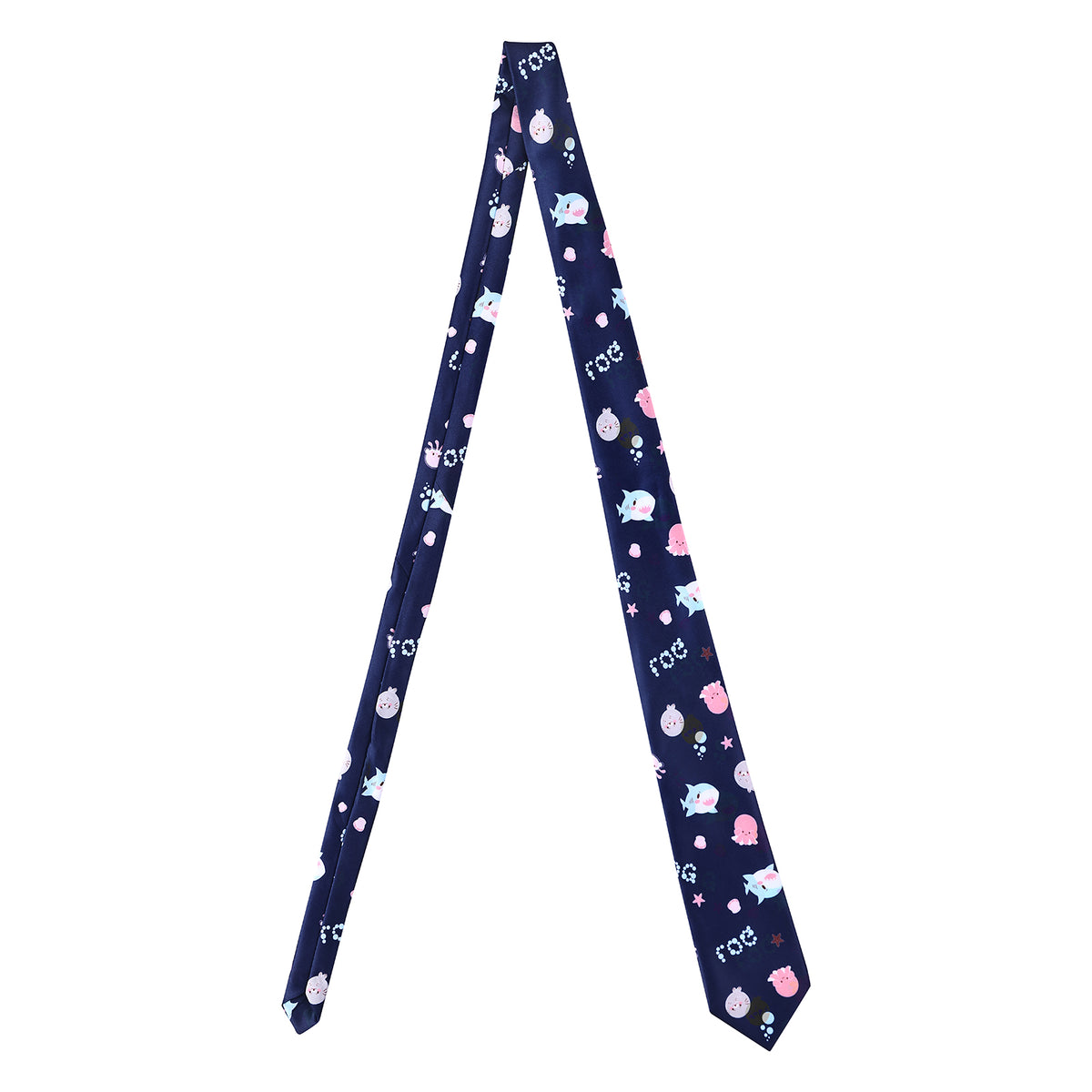Landofgenie Printed Tie - Ocean animals