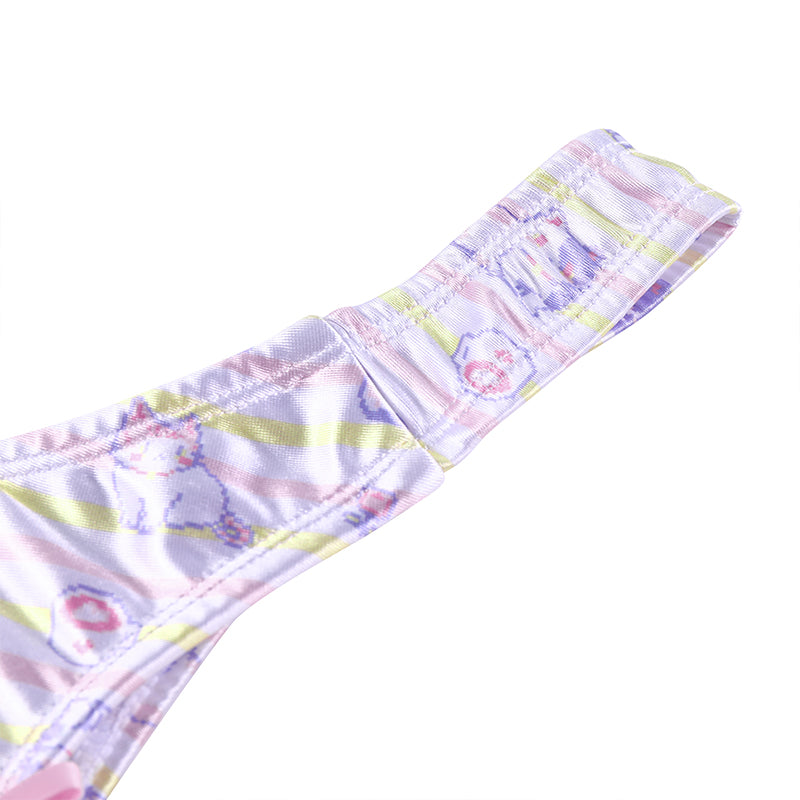 Landofgenie No gender hiding Thong Tucking Gaff Panties - Pixel Cat