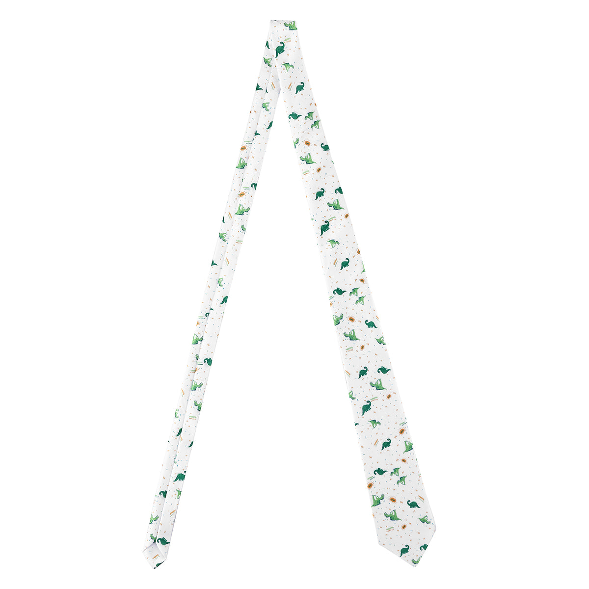 Landofgenie Printed Tie - Ancient dinosaurs