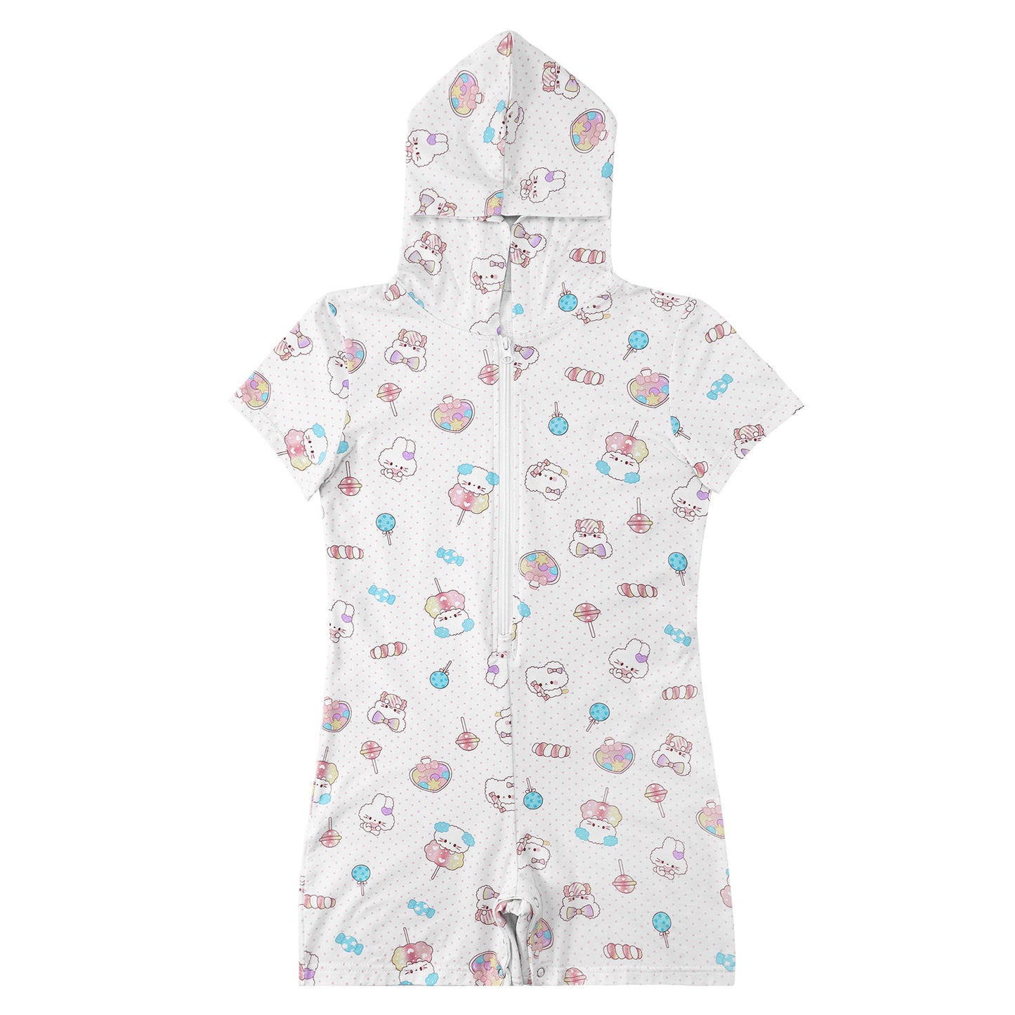 Landofgenie Women ABDL Print Onesie - Soft & Cute Animals