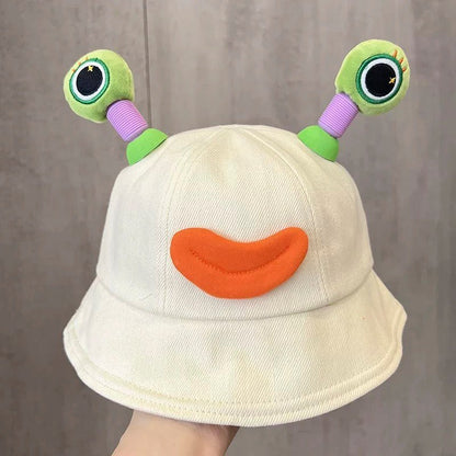 Landofgenie 3D Cartoon Fisherman Hat - Cute Frog - landofgenie