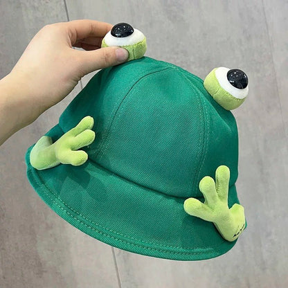 Landofgenie 3D Cartoon Fisherman Hat - Frog - landofgenie