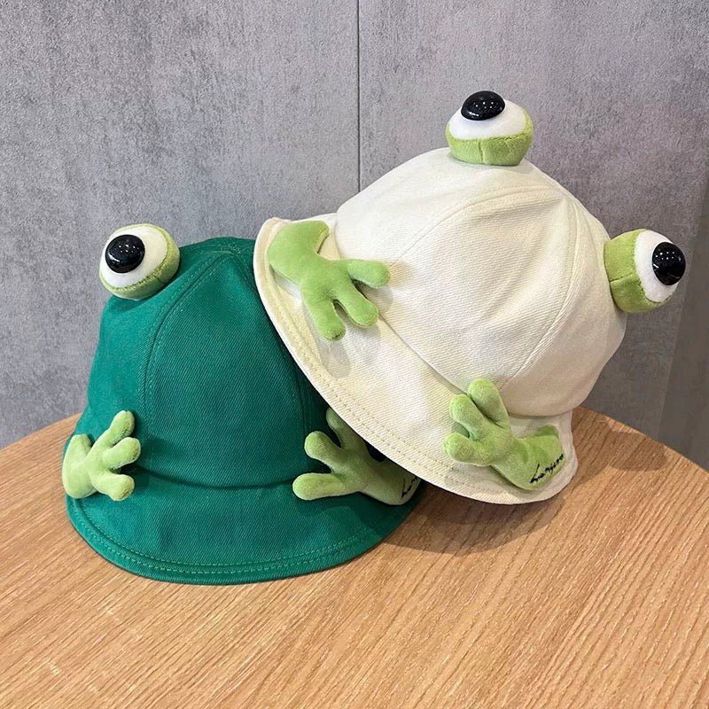 Landofgenie 3D Cartoon Fisherman Hat - Frog - landofgenie