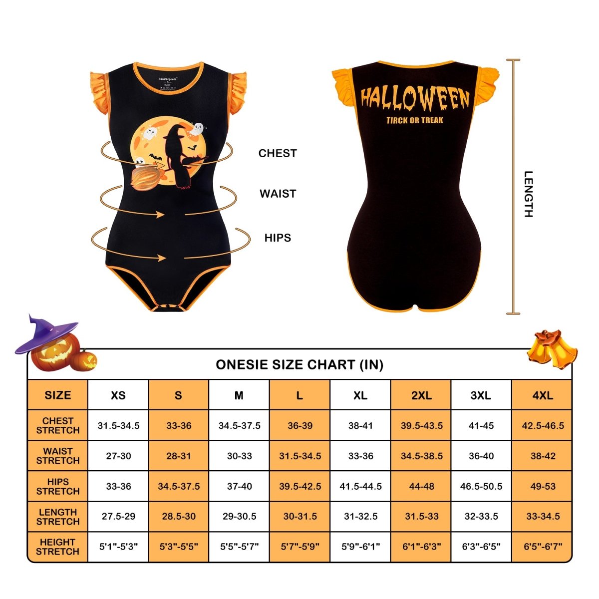 Landofgenie ABDL Cotton Bodysuit-Halloween 2022 Edition - landofgenie
