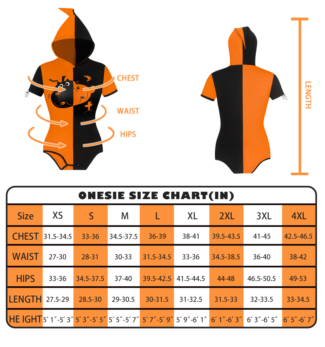 Landofgenie ABDL Cotton Bodysuit - Halloween Little Ghost - landofgenie