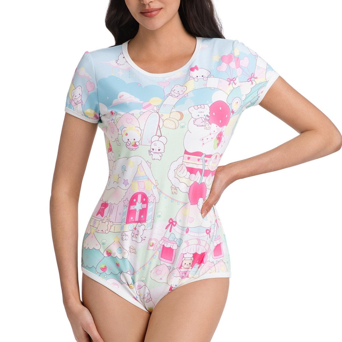 Landofgenie ABDL Onesie Womens - Fairy Tale Paradise - landofgenie