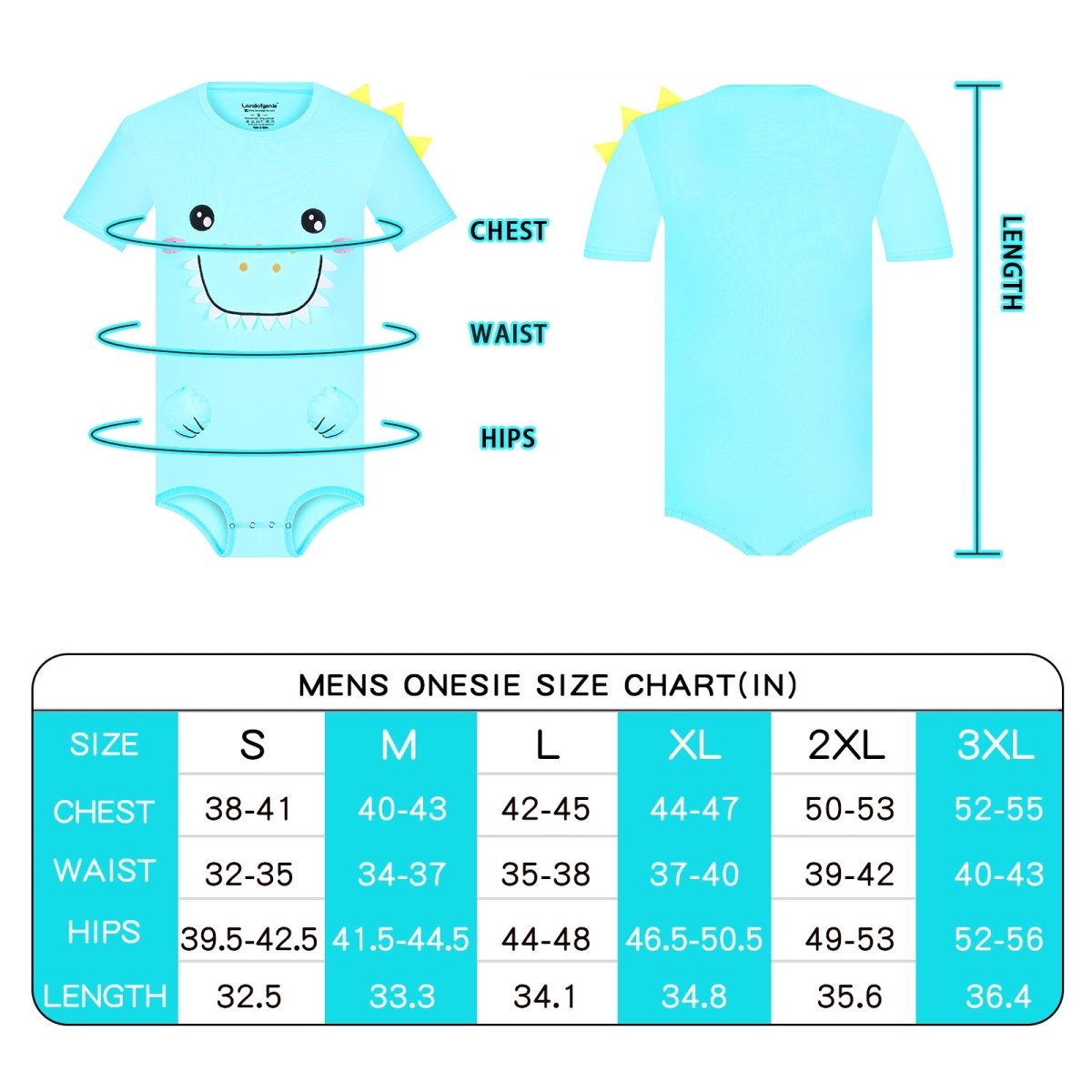 Landofgenie Adorable Dinosaur Romper - landofgenie