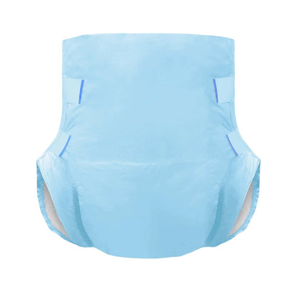 Landofgenie Adult ABDL Diapers Overnight Adult Diapers With 10 Pieces - Blue - landofgenie