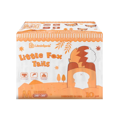 Landofgenie Adult ABDL Diapers Overnight Adult Diapers With 10 Pieces - Fox - landofgenie