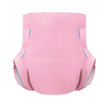 Landofgenie Adult ABDL Diapers Overnight Adult Diapers With 10 Pieces - Pink - landofgenie