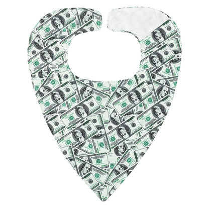 Landofgenie Adult Absorbent Drool Bibs with Hook And Loop Fastening - American Eagle + Dollar - landofgenie