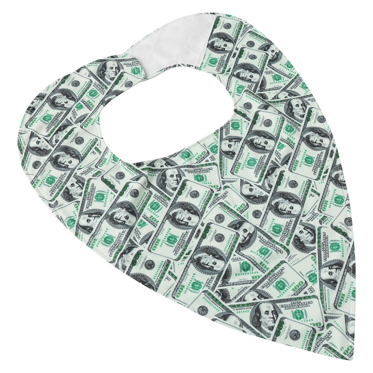 Landofgenie Adult Absorbent Drool Bibs with Hook And Loop Fastening - American Eagle + Dollar - landofgenie