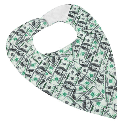 Landofgenie Adult Absorbent Drool Bibs with Hook And Loop Fastening - American Eagle + Dollar - landofgenie