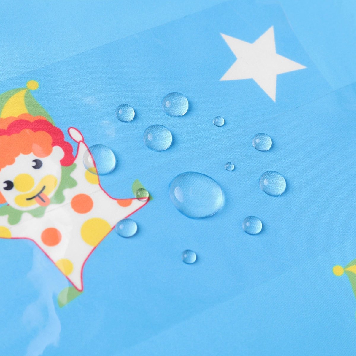 Landofgenie Adult Absorbent Drool Bibs with Hook And Loop Fastening - Castle + Clown - landofgenie