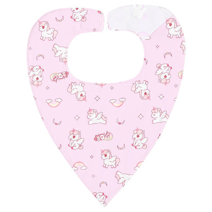 Landofgenie Adult Absorbent Drool Bibs with Hook And Loop Fastening - Unicorn + Bear - landofgenie