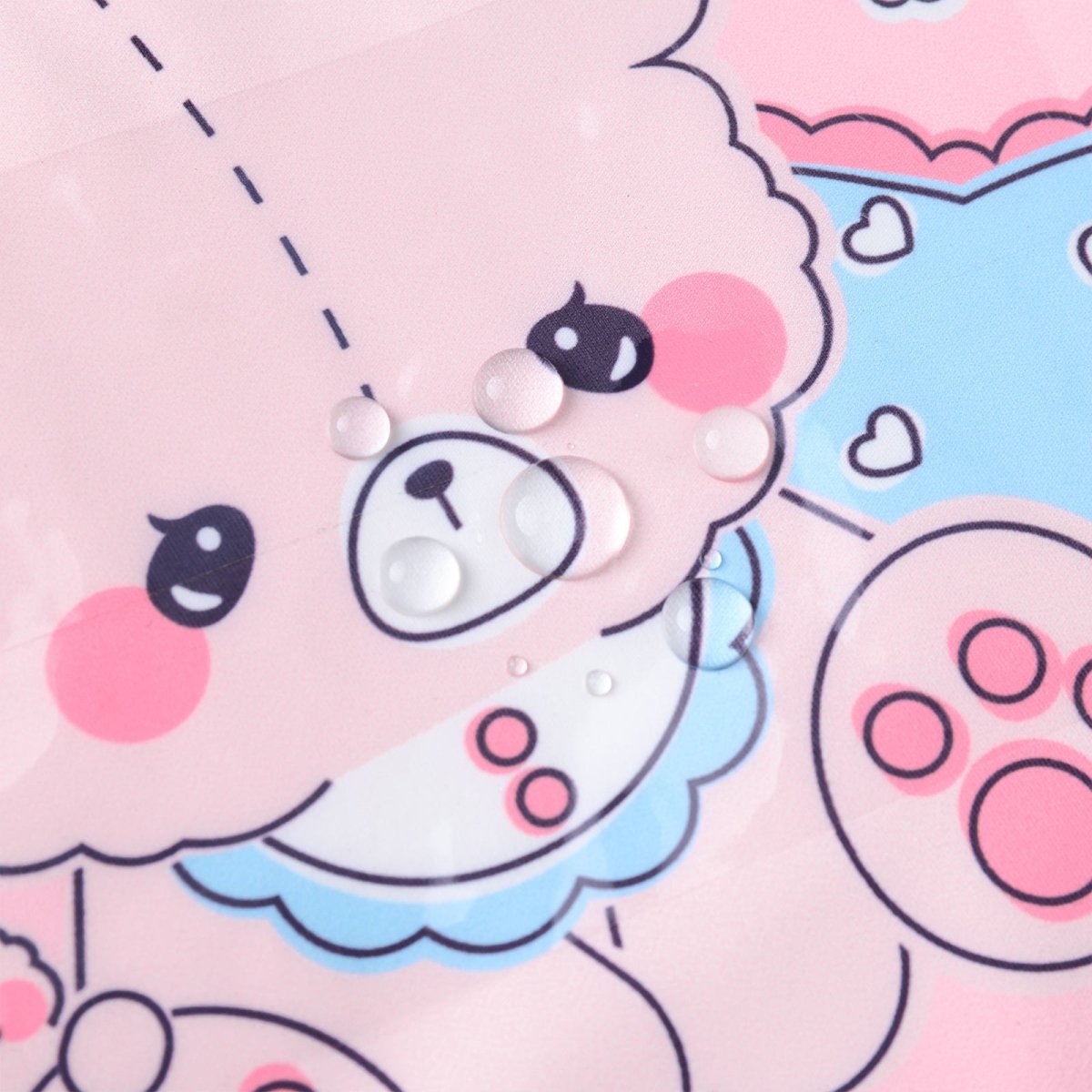 Landofgenie Adult Absorbent Drool Bibs with Hook And Loop Fastening - Unicorn + Bear - landofgenie