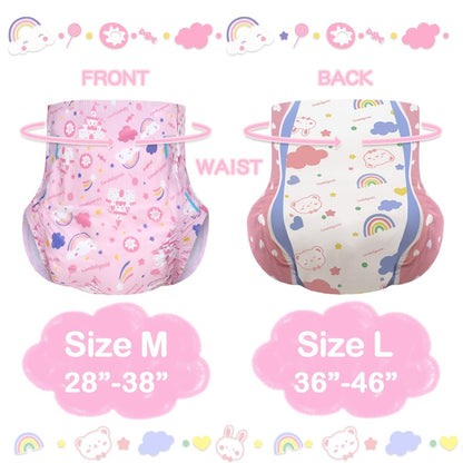 Landofgenie Adult Diaper 10Pcs Sets - Diaper Lover Party - landofgenie