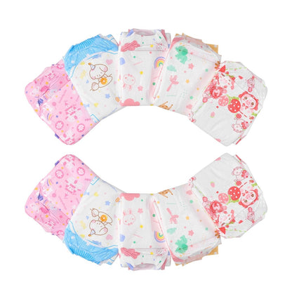 Landofgenie Adult Diaper 10Pcs Sets - Diaper Lover Party - landofgenie