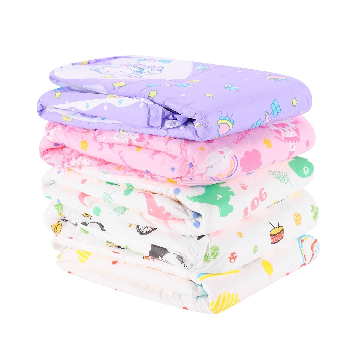 Landofgenie Adult Diaper 10Pcs Sets - Diaper Lover Party - landofgenie