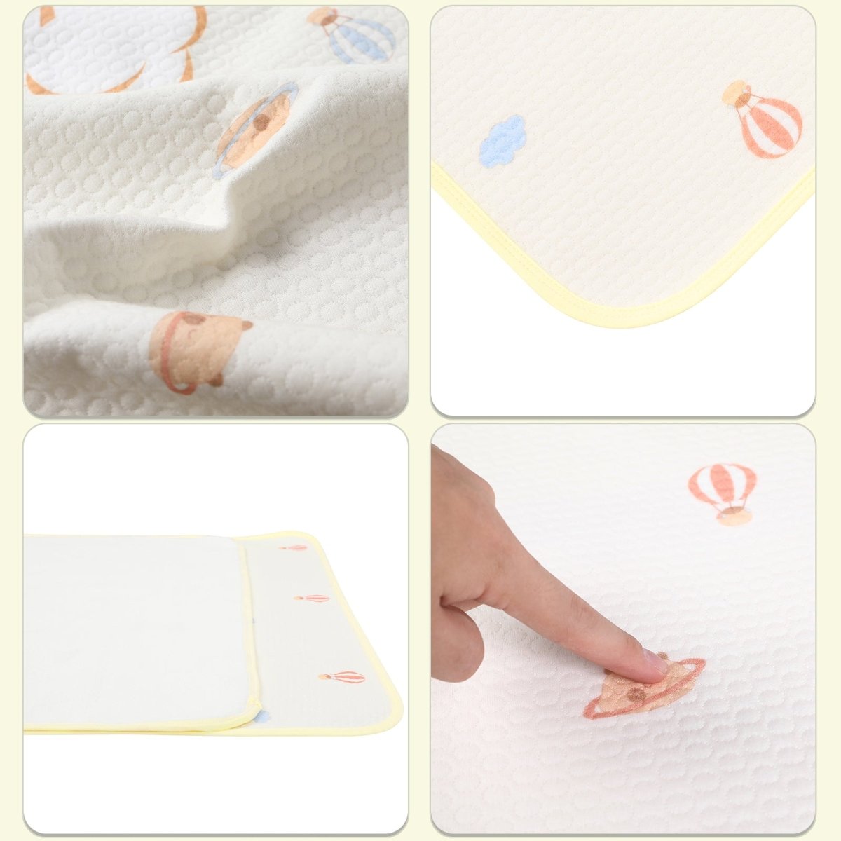 Landofgenie Adult Diaper Changing Pad 30 x 45.5 inches - Aircraft - landofgenie
