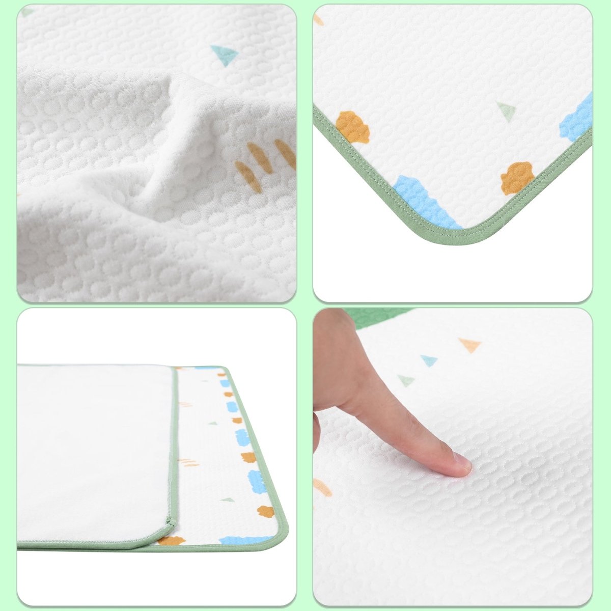 Landofgenie Adult Diaper Changing Pad 30 x 45.5 inches - Ancient Dinosaurs - landofgenie