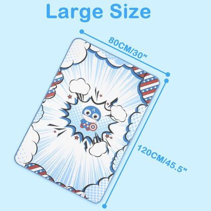Landofgenie Adult Diaper Changing Pad 30 x 45.5 inches - Captain America - landofgenie