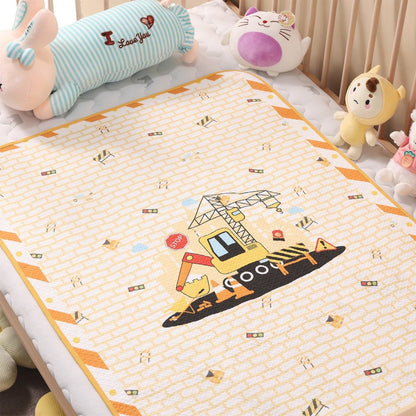 Landofgenie Adult Diaper Changing Pad 30 x 45.5 inches - Excavator - landofgenie