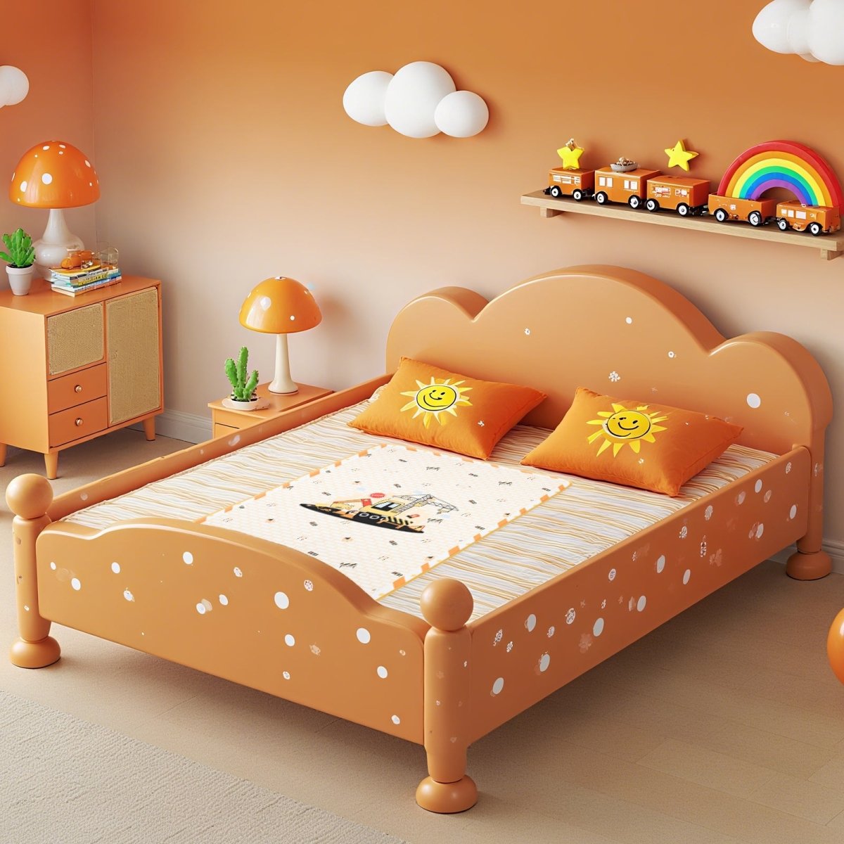 Landofgenie Adult Diaper Changing Pad 30 x 45.5 inches - Excavator - landofgenie