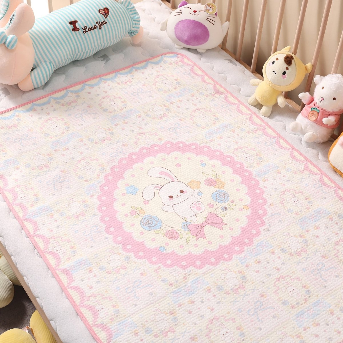 Landofgenie Adult Diaper Changing Pad 30 x 45.5 inches - Little Rabbit - landofgenie