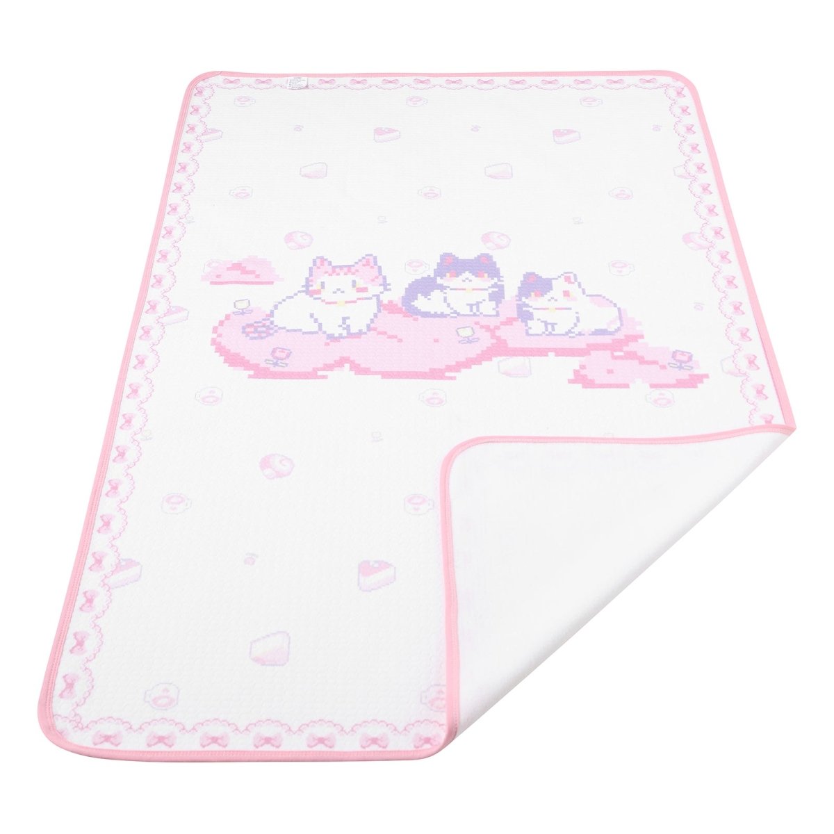 Landofgenie Adult Diaper Changing Pad 30 x 45.5 inches-Pixel Cat - landofgenie