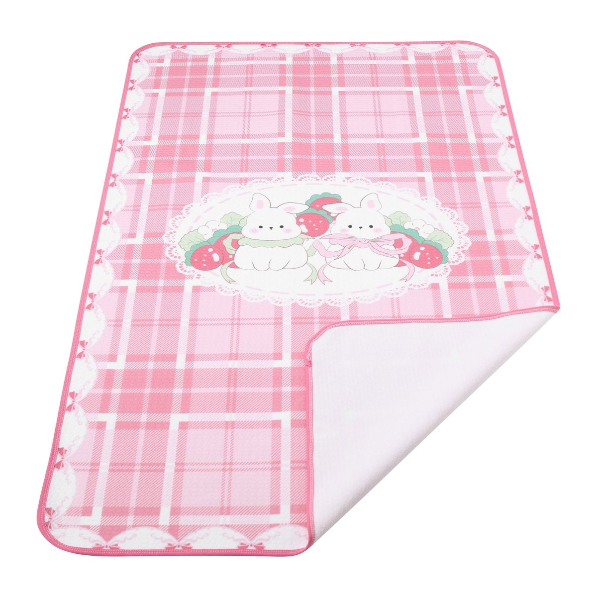 Landofgenie Adult Diaper Changing Pad 30 x 45.5 inches-Plaid rabbit - landofgenie