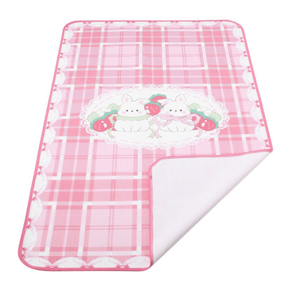 Landofgenie Adult Diaper Changing Pad 30 x 45.5 inches-Plaid rabbit - landofgenie