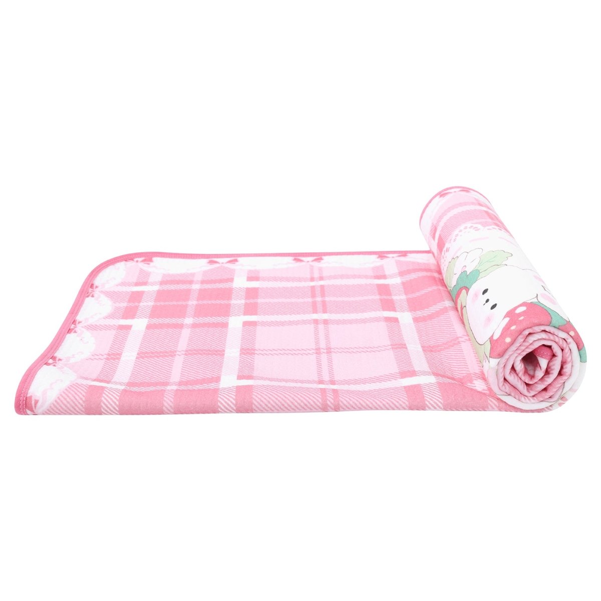 Landofgenie Adult Diaper Changing Pad 30 x 45.5 inches-Plaid rabbit - landofgenie