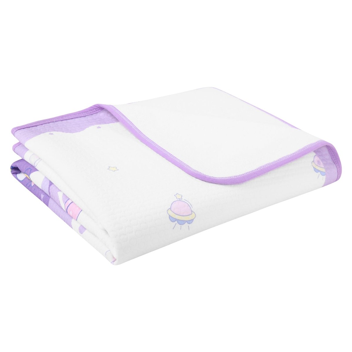 Landofgenie Adult Diaper Changing Pad 30 x 45.5 inches - Space Rabbit - landofgenie