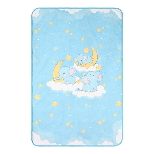 Landofgenie Adult Diaper Changing Pad 30 x 45.5 inches - Starry Sky Elephant - landofgenie