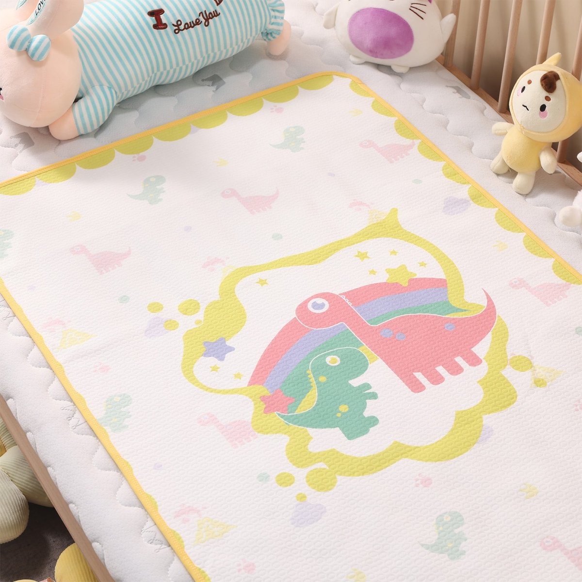 Landofgenie Adult Diaper Changing Pad 30 x 45.5inches - Dino - landofgenie