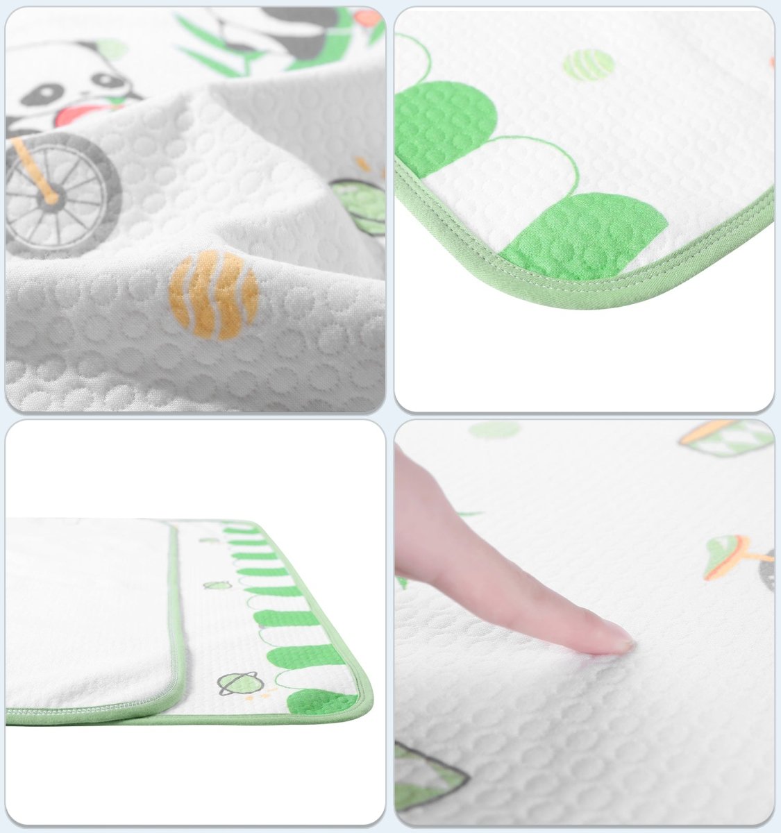 Landofgenie Adult Diaper Changing Pad 30 x 45.5inches - Panda - landofgenie