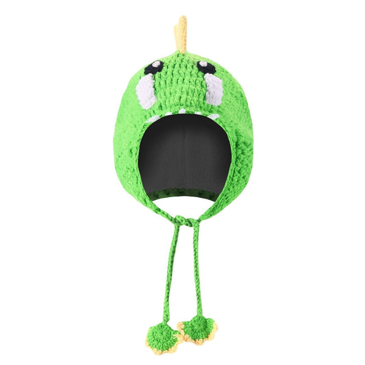 Landofgenie Adult Dino Knitting Cap - landofgenie