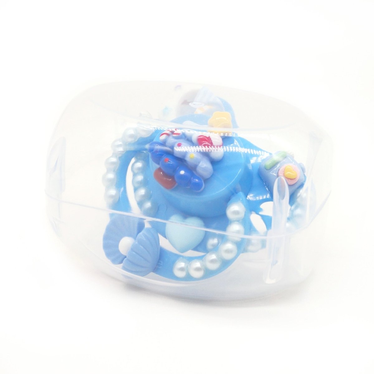 Landofgenie Adult Fashion Christmas Pacifier - Blue - landofgenie